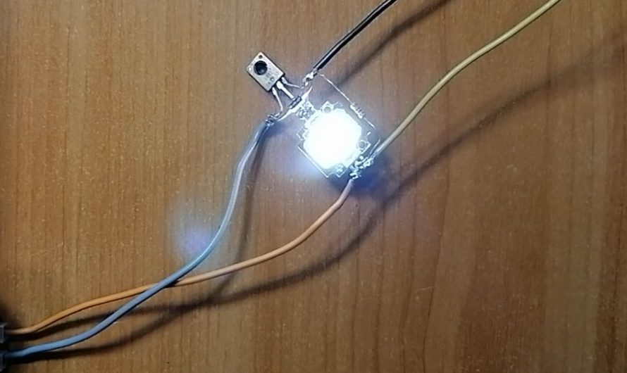 Аварийное освещение на транзисторе D882